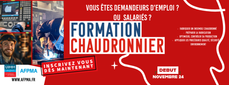 formation chaudronnier